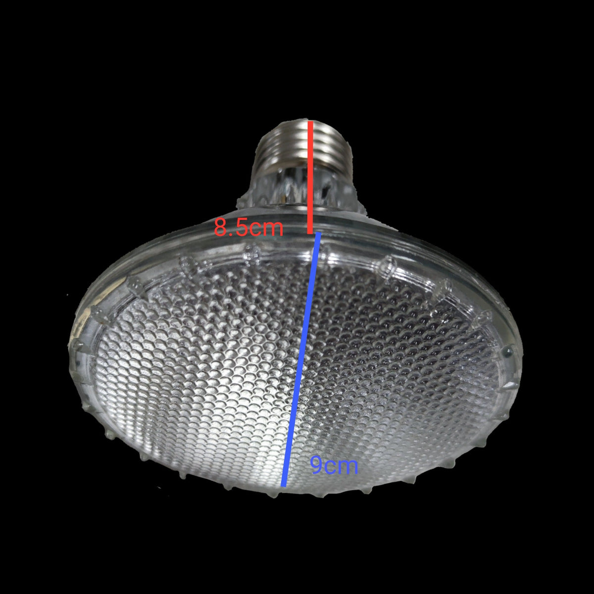 Philips halogen bulb Par 30 75W E27 220V with textured glass and metal screw base