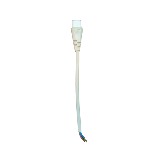 Philips T5 batten connector with white wire leads suitable for lighting connections and adapters