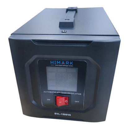 Himark 1500W AVR Low Input Voltage Series ( Pure Black) 90V-240V Input 220V and 110V Output SVL-1500 VA