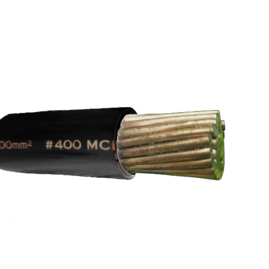 Philflex THHN Wire 200mm Stranded 400MCM (Per Meter) Black