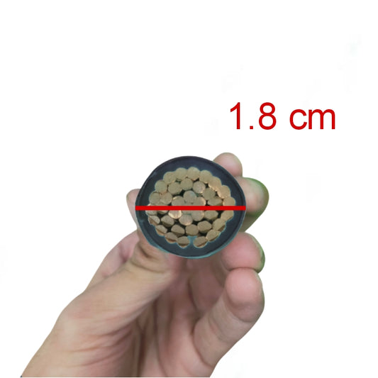 Philflex THHN Wire 125mm Stranded 250MCM (Per Meter) Black