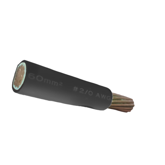 Phelps Dodge THHN Wire 60mm Stranded AWG 2/0 (60 Meters) Black