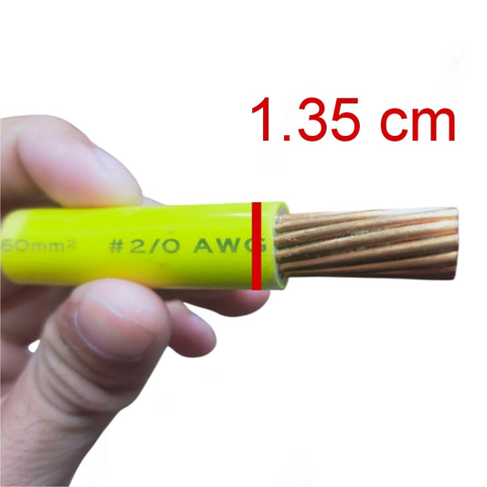 Phelps Dodge THHN Wire 60mm Stranded AWG 2/0 (50 Meters) Yellow