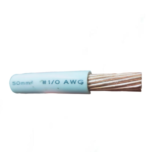 Phelps Dodge THHN Wire 50mm Stranded AWG 1/0 (1 Meter) White