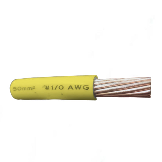 Phelps Dodge THHN Wire 50mm Stranded AWG 1/0 (20 Meters) Yellow