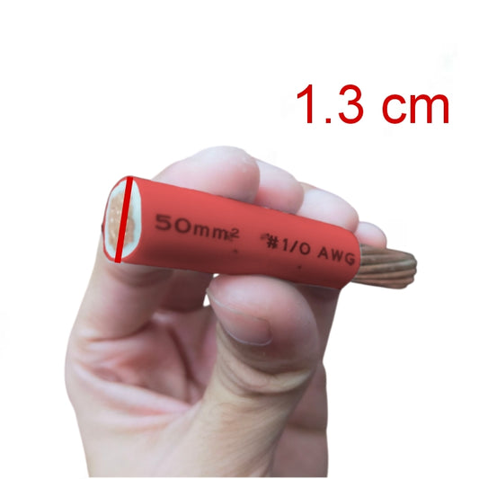 Phelps Dodge THHN Wire 50mm Stranded AWG 1/0 (20 Meters) Red