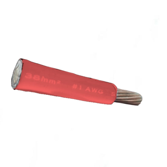 Phelps Dodge THHN Wire 38mm Stranded 1 AWG (5 Meters) Red