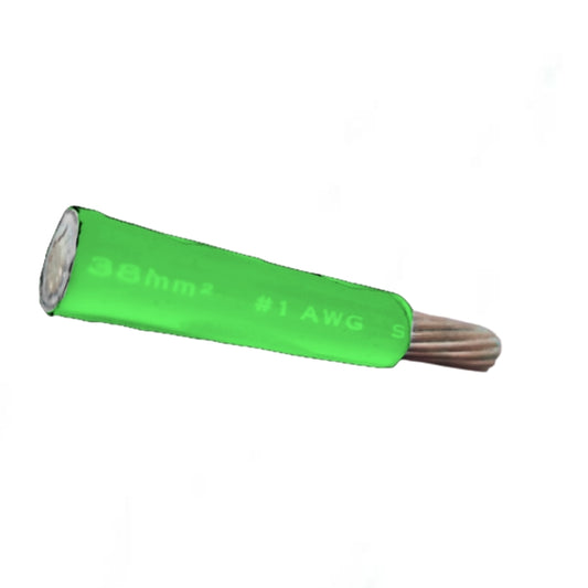 Phelps Dodge THHN Wire 38mm Stranded 1 AWG (5 Meters) Green