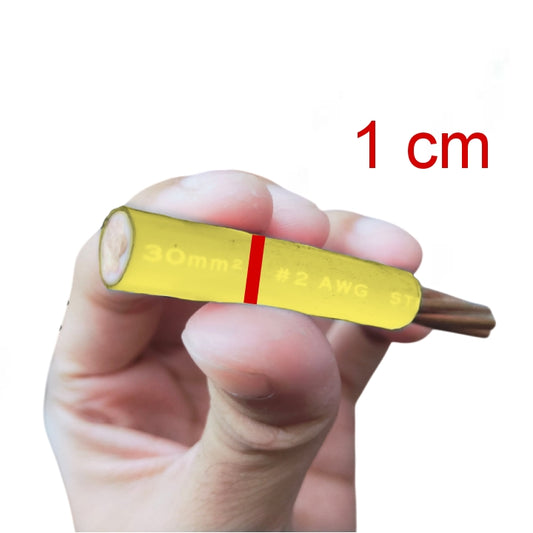 Philflex THHN Wire 30mm AWG 2 Stranded (Per Meter) Yellow