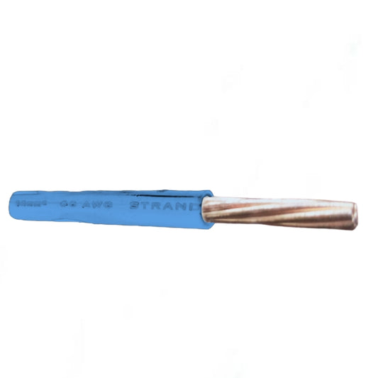 Philflex THHN Wire 14mm AWG 6 Stranded (Per Meter) Blue