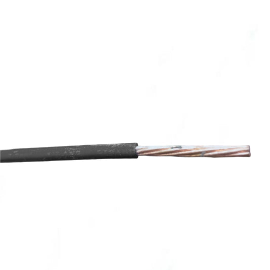 Royu 3.5mm Stranded Wire AWG 12/7 Pre Cut THHN/THWN (120 Meters) Black