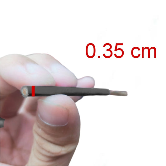 Royu 3.5mm Stranded Wire AWG 12/7 Pre Cut THHN/THWN (120 Meters) Black