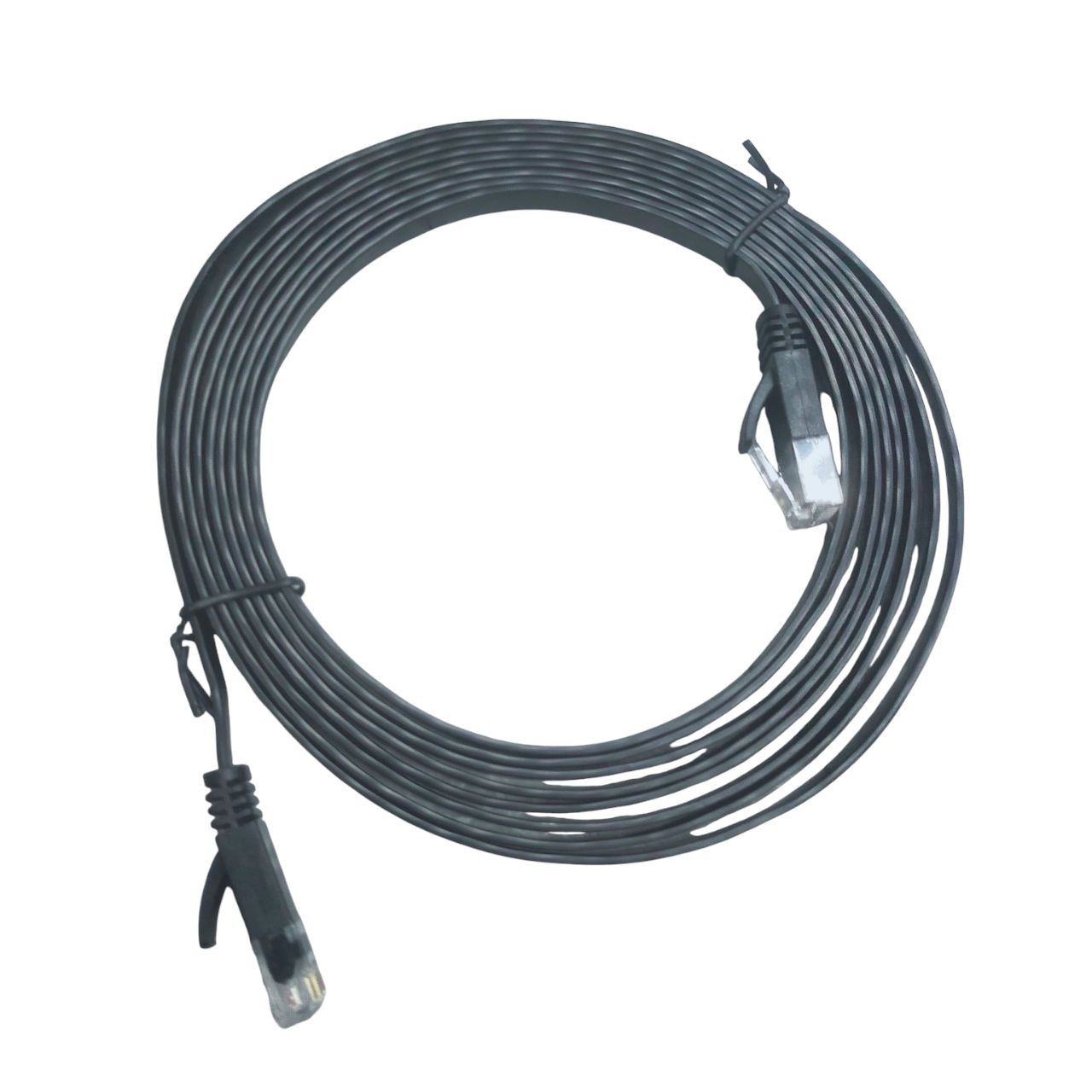 Pihen CAT6 Patch Cable Flat Cord 3 Meters Black