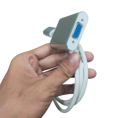 Pihen HDMI Plug 1.4V to VGA Outlet Converter White 1 Meter