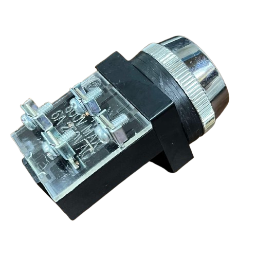 Auspicious Yellow 30mm Push Button Switch 3A 2NO/2NC