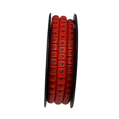 Grippes (Q) Cable Marker Red 5.0mm to 7.2mm 350pcs