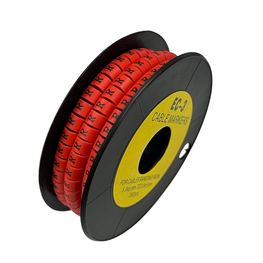 Grippes (R) Cable Marker Red 5.0mm to 7.2mm 350pcs
