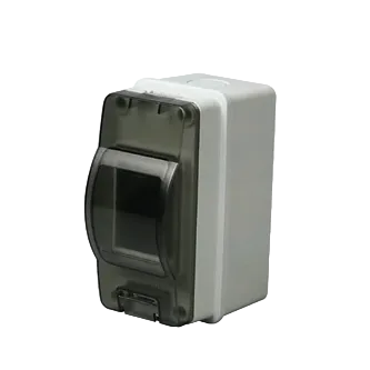 REGINA Panel Distribution Box 2-module Waterproof Surface Mount RDB02W
