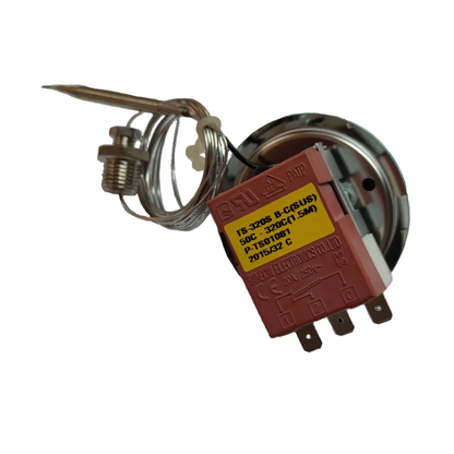 Grippes water dispenser part featuring Rainbow thermostat 0 to 320 degrees for temperature control