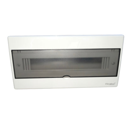Regina 18 Ways Plastic Distribution Box with Bus Bar for Miniature Circuit Breaker Surface or Recessed Type RDB1418 Electx Electrical Supply