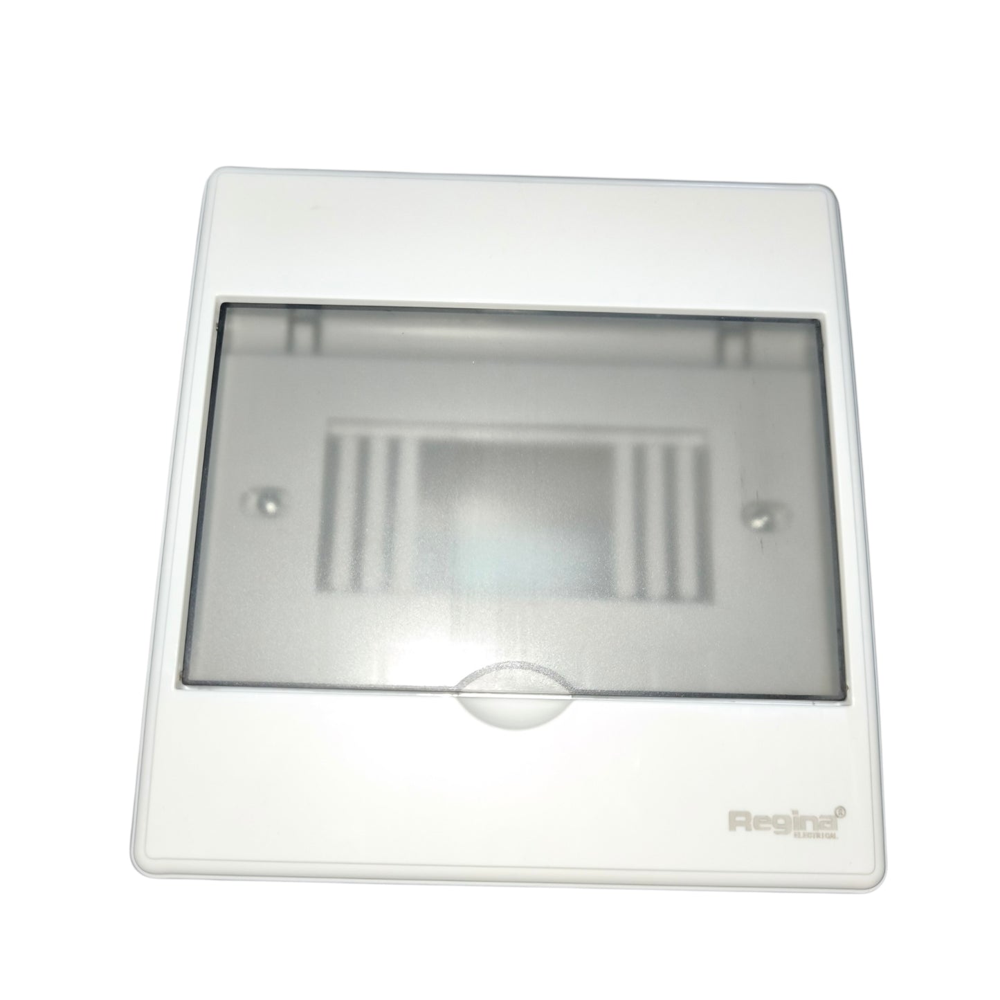 Regina 6 Ways Plastic Distribution Box with Bus Bar For Miniature Circuit Breaker Surface or Recessed Type RDB0206 Electx Electrical Supply