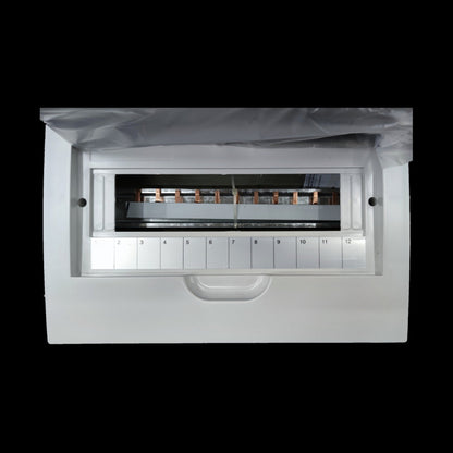 Royu 12 Ways Distribution Box Flush-Mount Metal Base