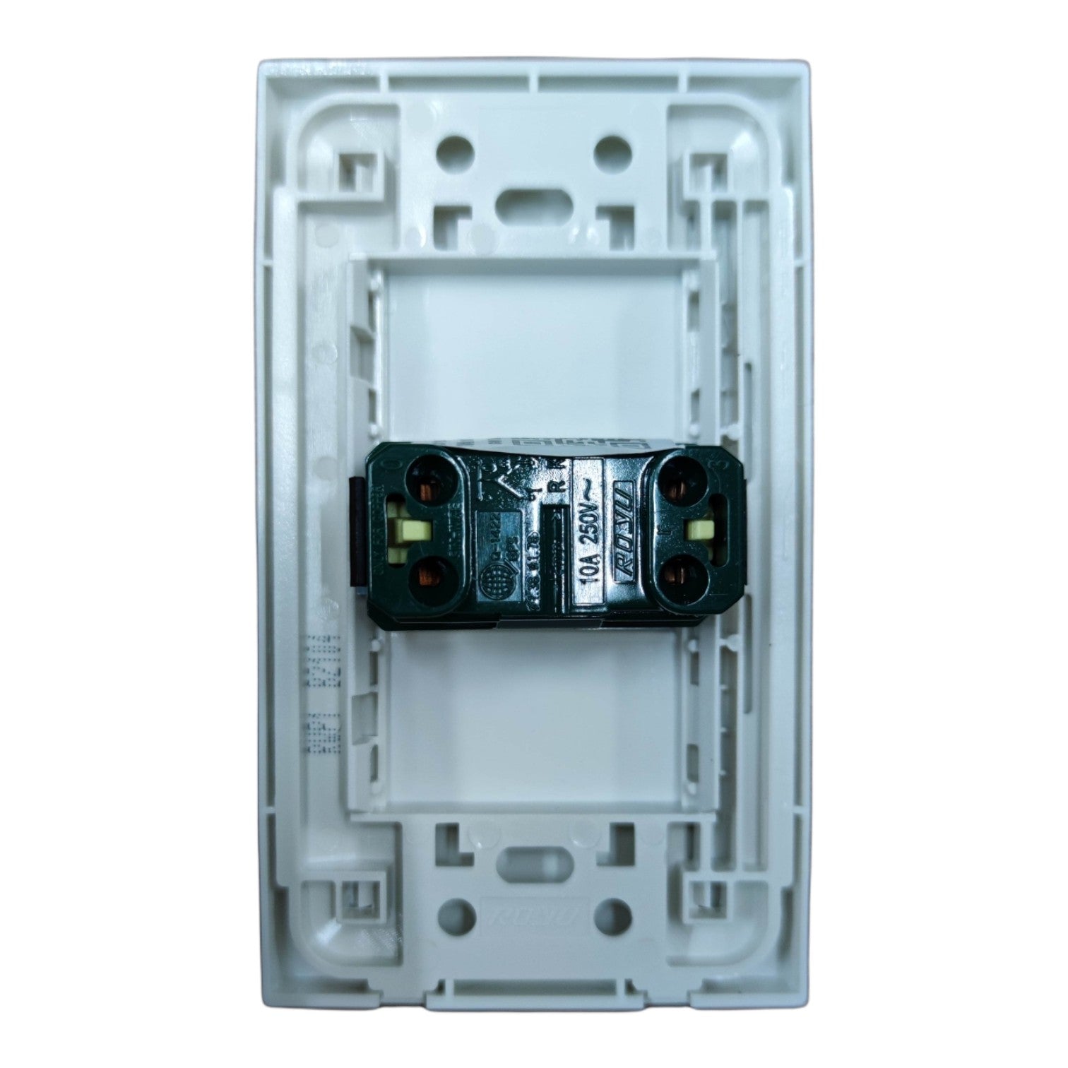 Royu 1 Gang 3 Way Switch Device with Plate Cover 10A 250V RWP1/RWS3 Electx Electrical Supply