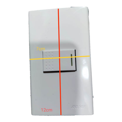 Royu 1 Gang 3 Way Switch Device with Plate Cover 10A 250V RWP1/RWS3 Electx Electrical Supply