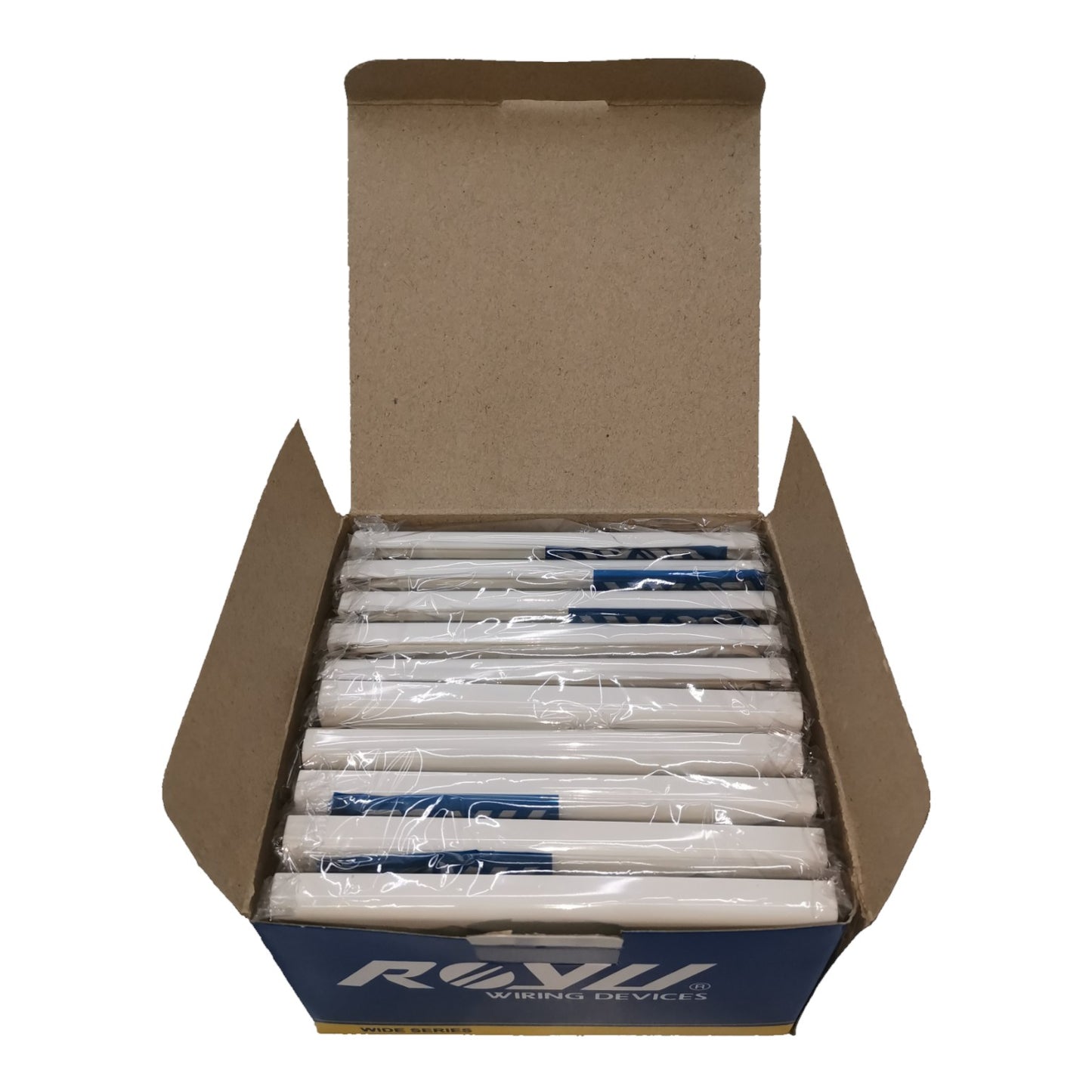 Royu 2 Gang Plate Cover Device Wide Series RWP2 10Pcs per Order Electx Electrical Supply