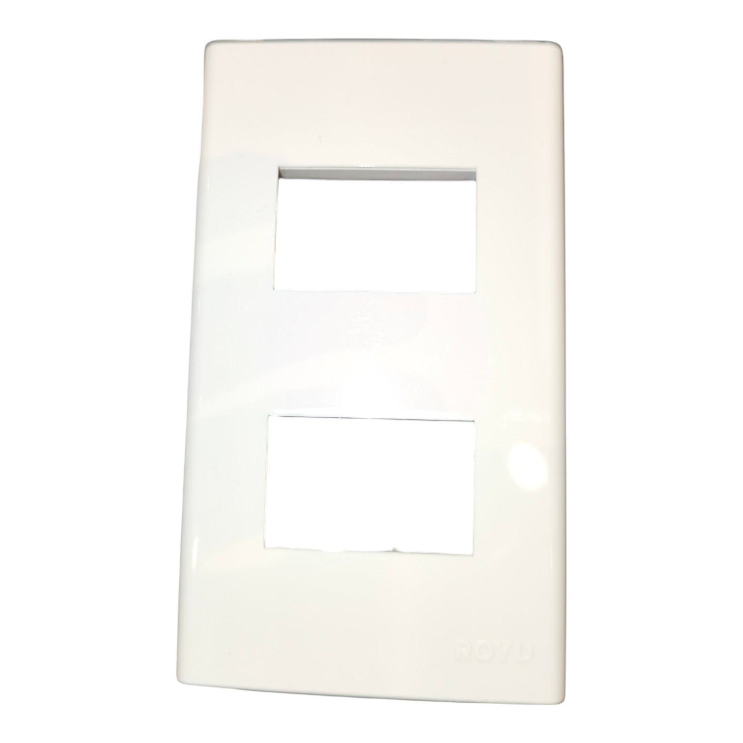 Royu 2 Gang Plate Cover Device Wide Series RWP2 Electx Electrical Supply