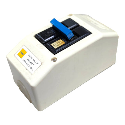 Royu 30A 2 Pole 10KAIC 220V Circuit Breaker with PVC Enclosure Nema 1 RSB30A Electx Electrical Supply