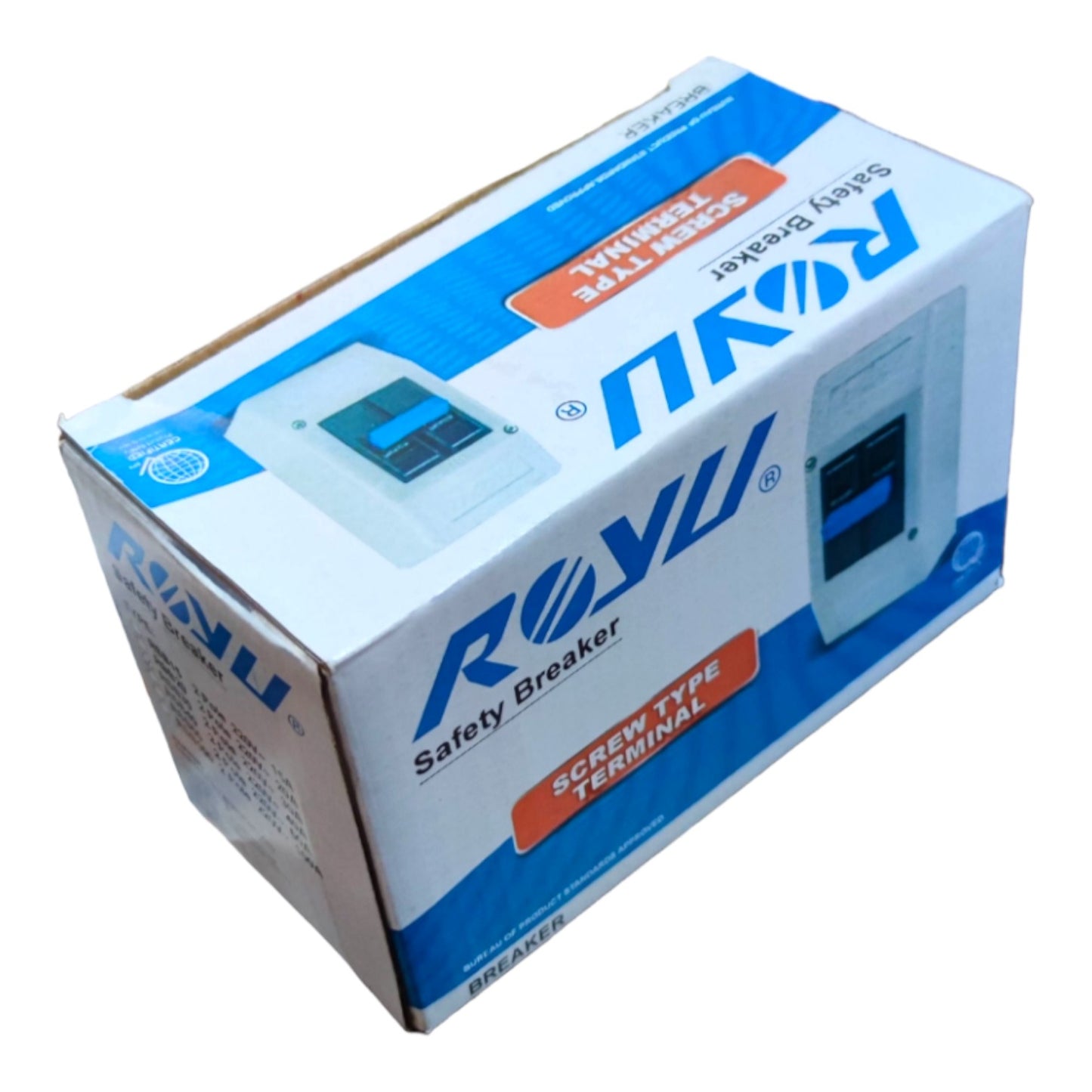 Royu 30A 2 Pole 10KAIC 220V Circuit Breaker with PVC Enclosure Nema 1 RSB30A Electx Electrical Supply