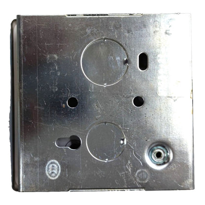 Royu 30A Range Outlet with Stainless Plate Cover and Square Utility Box 220V