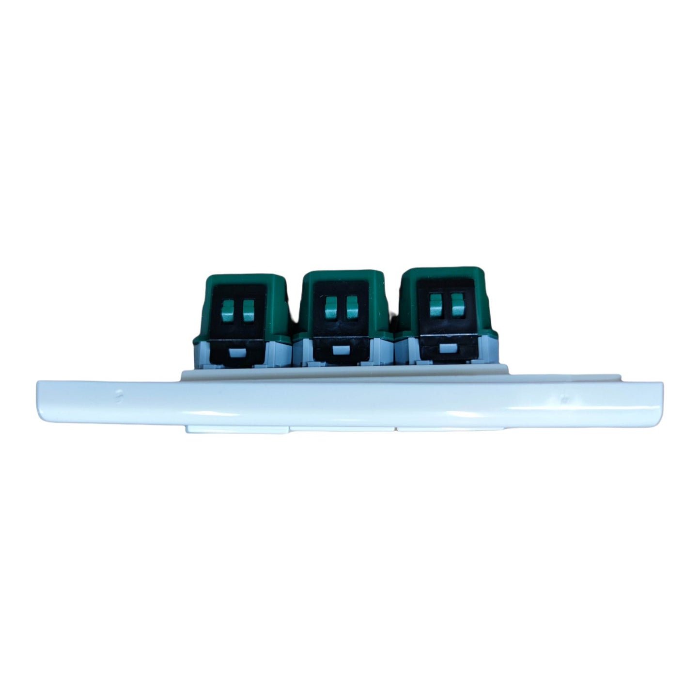 Royu 3 Gang 3 Way Switch Device with Plate Cover Wide Series 10A 250V RWP3/ 3XRWS3 Electx Electrical Supply