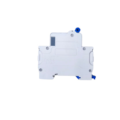 White label cartridge with blue label on a white background