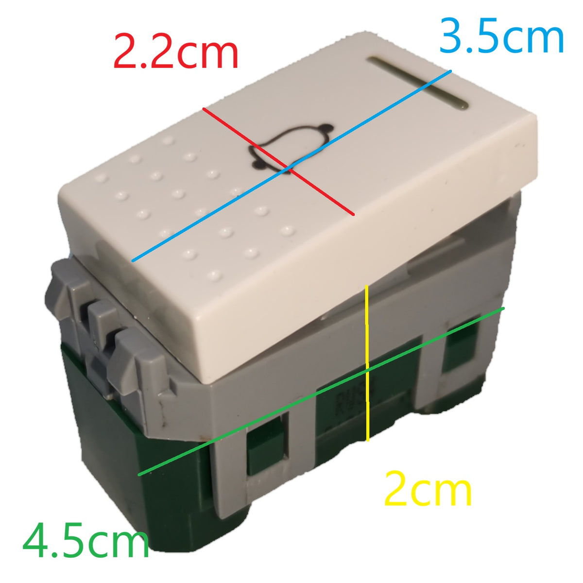 Royu Doorbell Switch Device 10A 250V Wide Series Bell Switch RWS4 Electx Electrical Supply