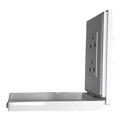 Royu Duplex Universal Convenience Outlet 15A 220V with Weatherproof Plate Cover RWP6/WD913