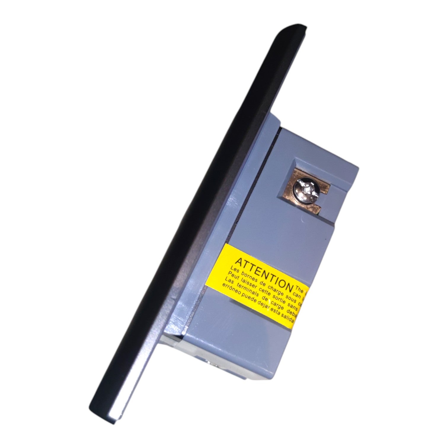 Royu GFCI Duplex Universal Outlet 6mA 20A 220V Wide Series Dark Gray Device RMO10/DG Electx Electrical Supply