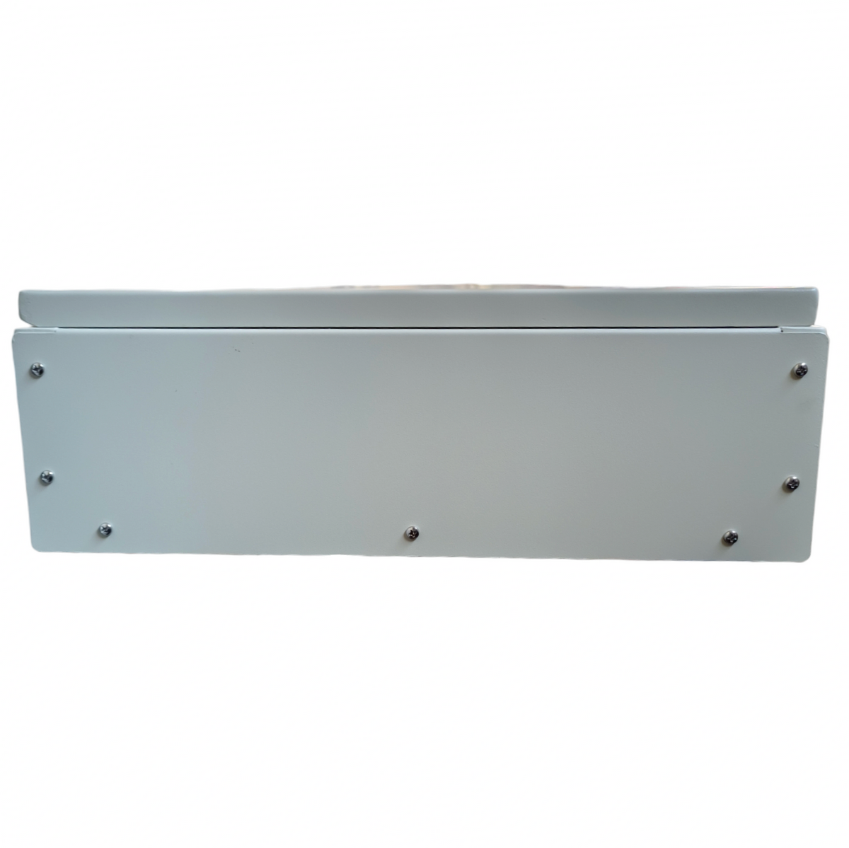 Royu MTS Main MCCB 125AF 2pole Panel Board in white metal casing for electrical circuitry