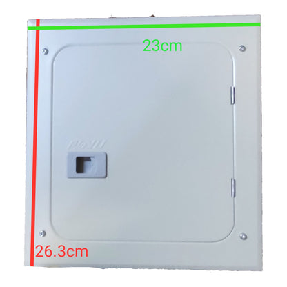 Royu Panel Board 3x3 6 Holes for 2 Pole Plug in Circuit Breaker RPF01P2N06 I Electx Electrical Supply