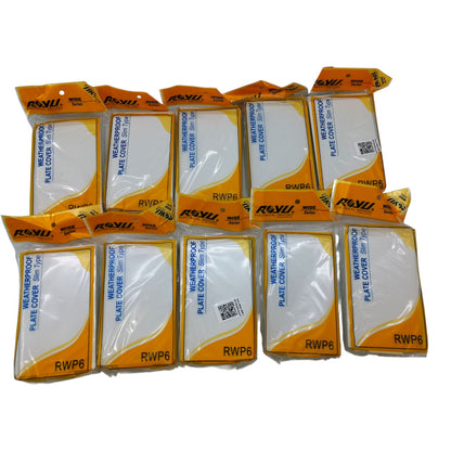 Royu Weatherproof Plate Cover Wide Series RWP4 for outdoor electrical installations