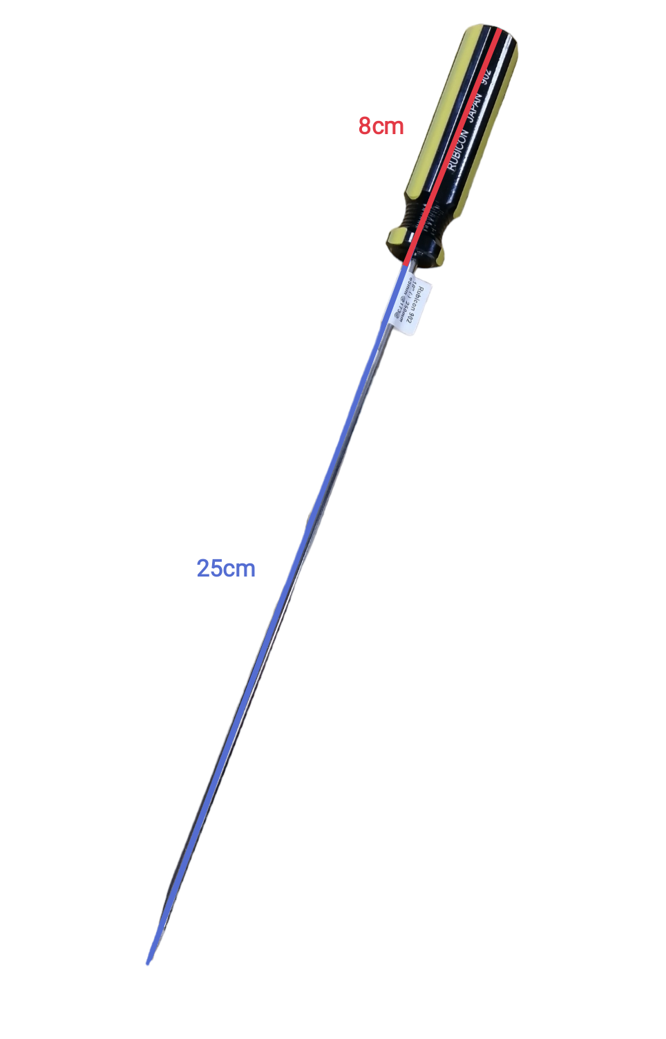Rubicon 10 Inches Flat Head Screw Driver 250mm Made In Japan