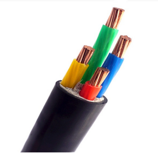 SEC Stranded Copper XLPE Unarmoured Power Cable 0.6/1kV 4 Core x 2.5mm² XLPE/FR-PVC