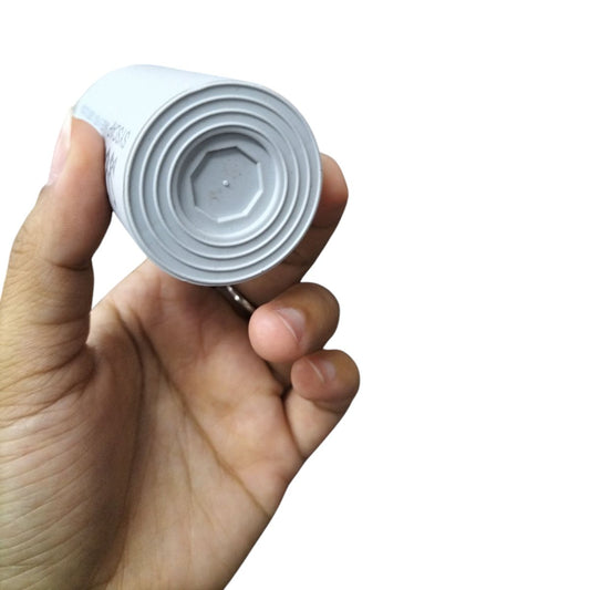 Hand holding a SYSCAP 75MFD motor capacitor 450V AC electrical component for motor circuits