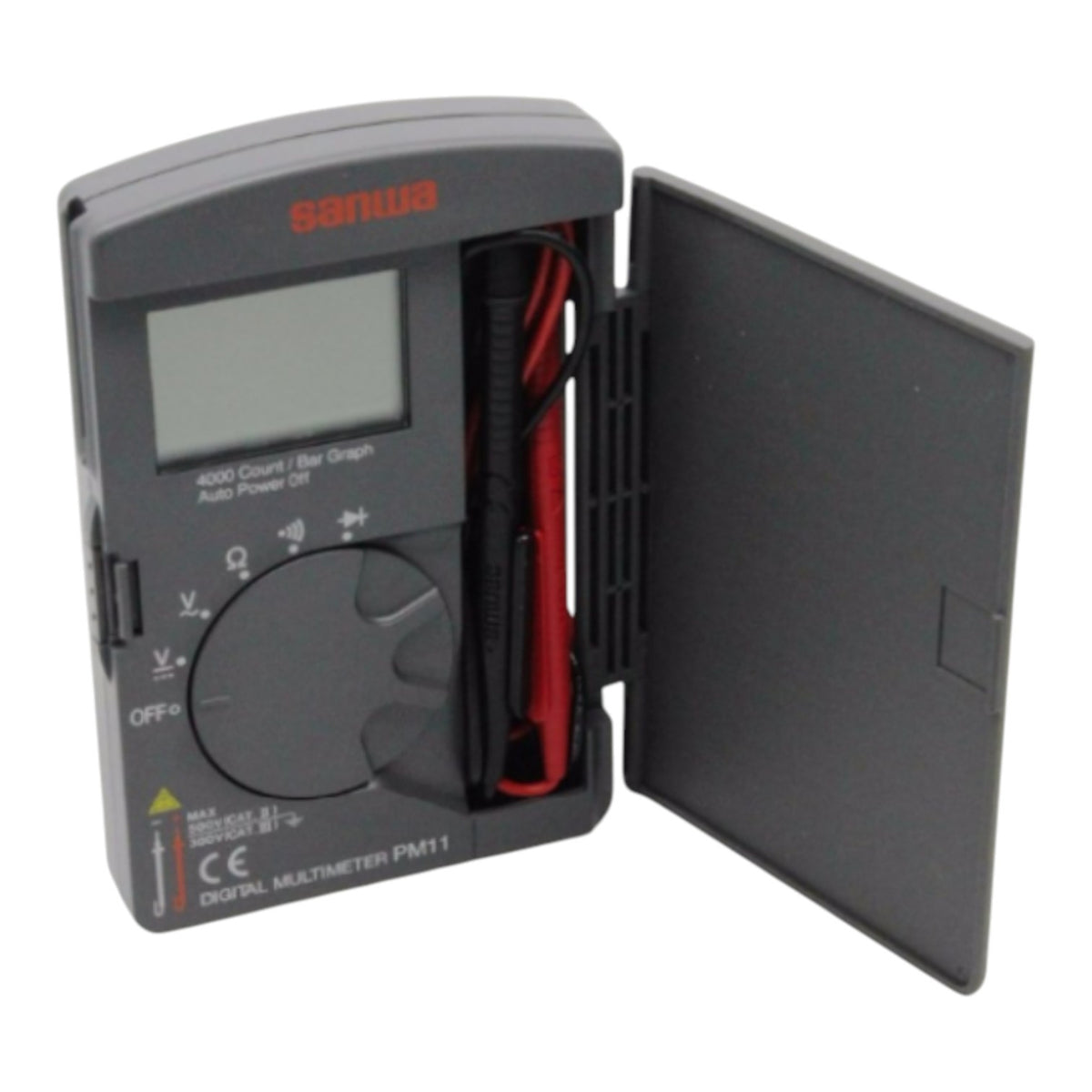 Sanwa Digital Pocket Tester 500V AC/DC Max 40MΩ Diode Test 3V PM11 Electx Electrical Supply