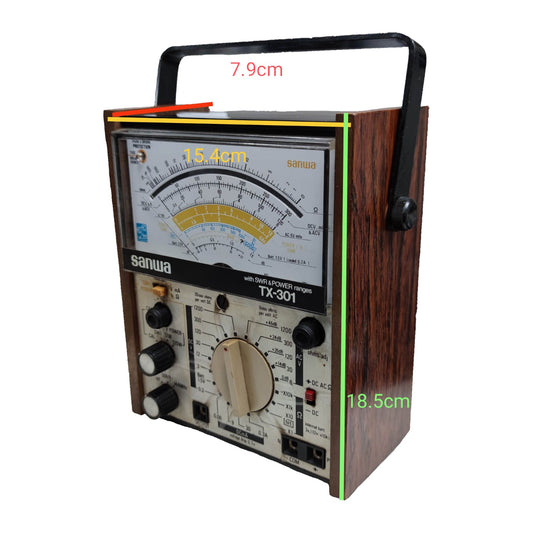 Sanwa Multi Power Tester TX-301 with Fuse Protection for accurate electrical measurements and testing