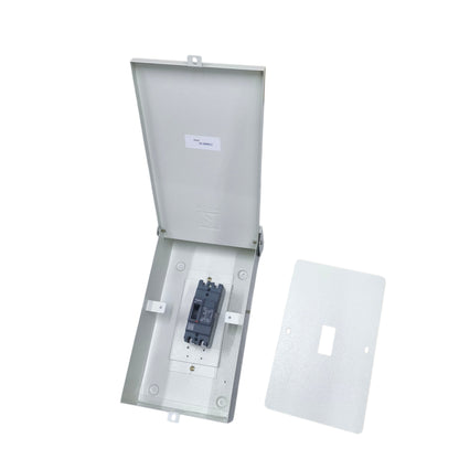Schneider 20A 2Pole 10KAIC 220V with Nema 3r Enclosure Weatherproof Outdoor EZC100H2025