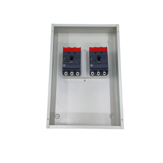Schneider 225A MTS 3 Pole 36KAIC 220V with NEMA 1 Enclosure Manual Transfer Switch MTSPW250SP+2XEZC250H3225