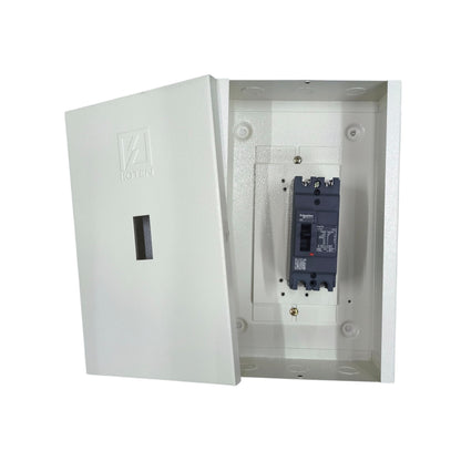 Schneider 40A 2Pole 10Kaic 220V 100AF Industrial Circuit Breaker MCCB Molded Case Circuit Breaker with Nema 1 Enclosure EZC100H2040
