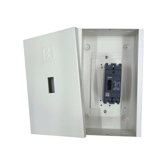 Schneider 40A 2Pole 10Kaic 220V 100AF Industrial Circuit Breaker MCCB Molded Case Circuit Breaker with Nema 1 Enclosure EZC100H2040